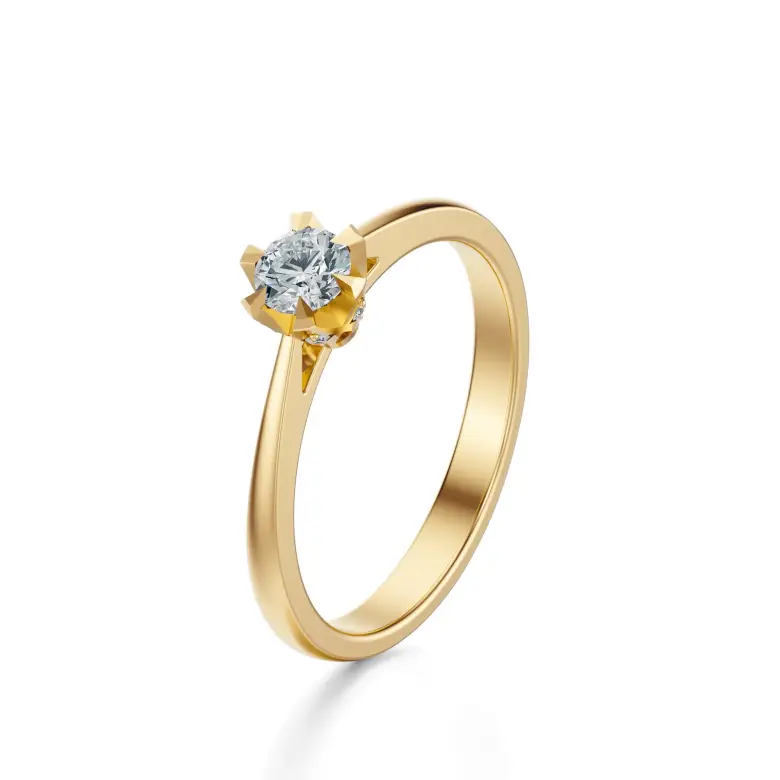 Pierścionek diament